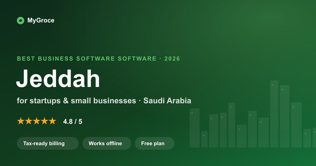 MyGroce All-in-One Business Software for businesses in Jeddah, Makkah Province — 2026