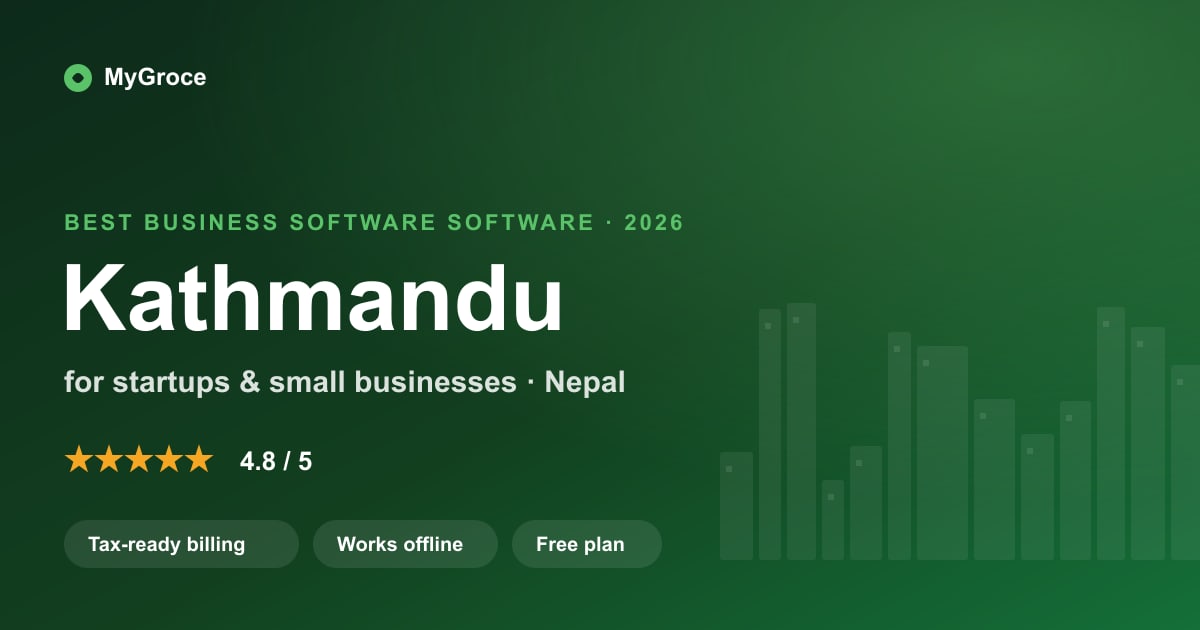 MyGroce All-in-One Business Software for businesses in Kathmandu, Bagmati — 2026