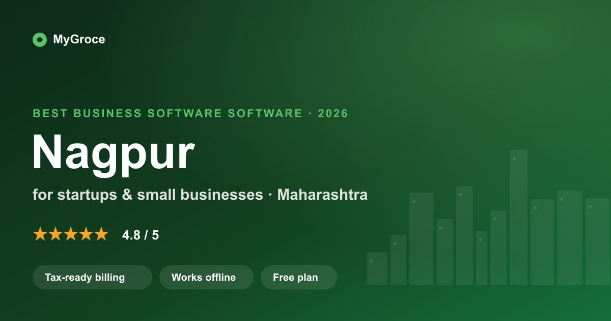 MyGroce All-in-One Business Software for businesses in Nagpur, Maharashtra — 2026