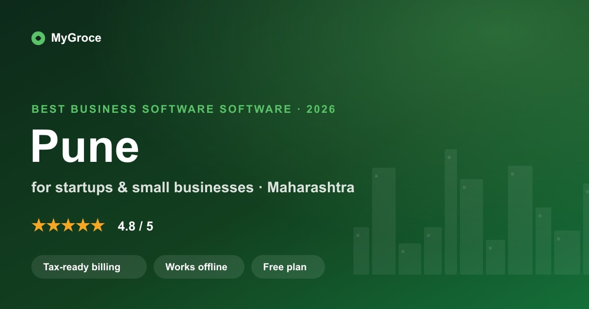 MyGroce All-in-One Business Software for businesses in Pune, Maharashtra — 2026