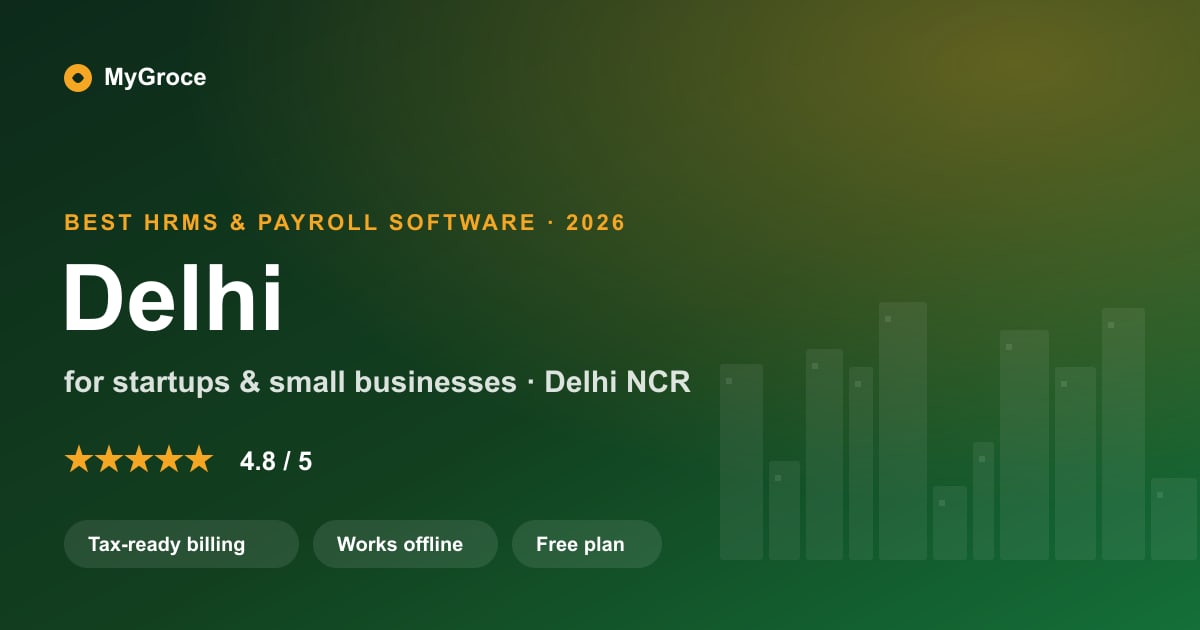 MyGroce Payroll Software for businesses in West Bengal — 2026