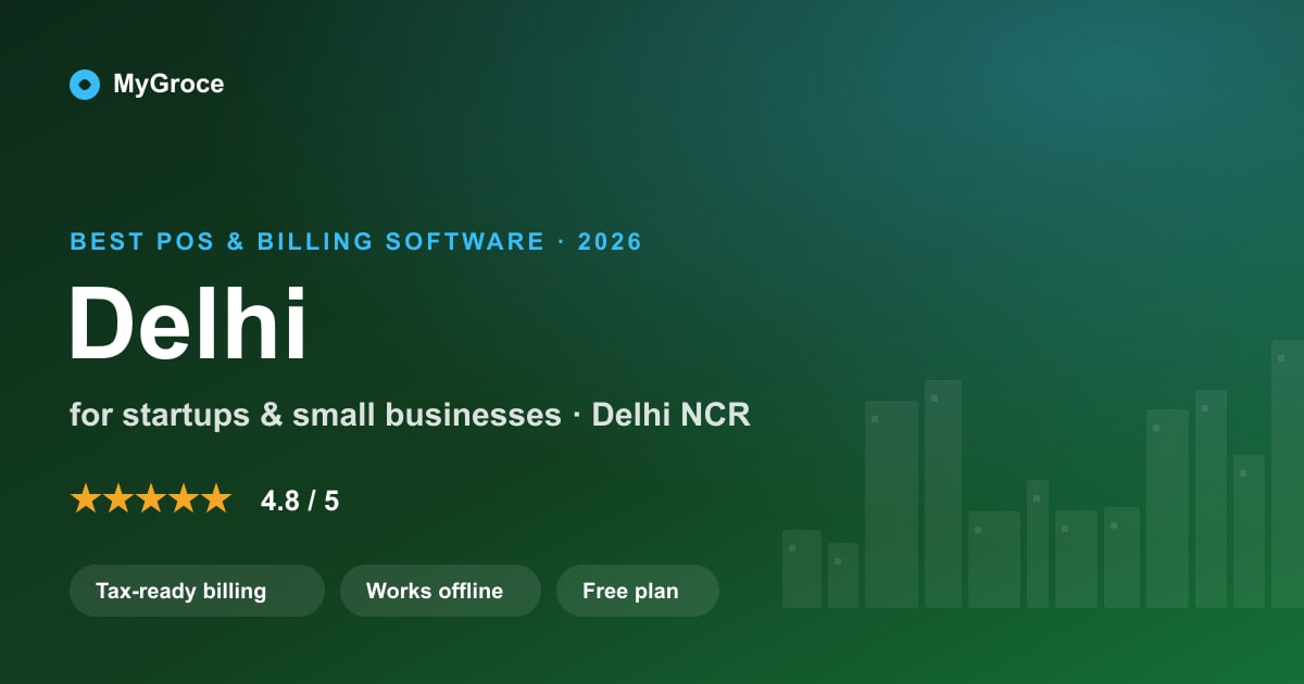 MyGroce POS & Billing Software for businesses in Maharashtra — 2026